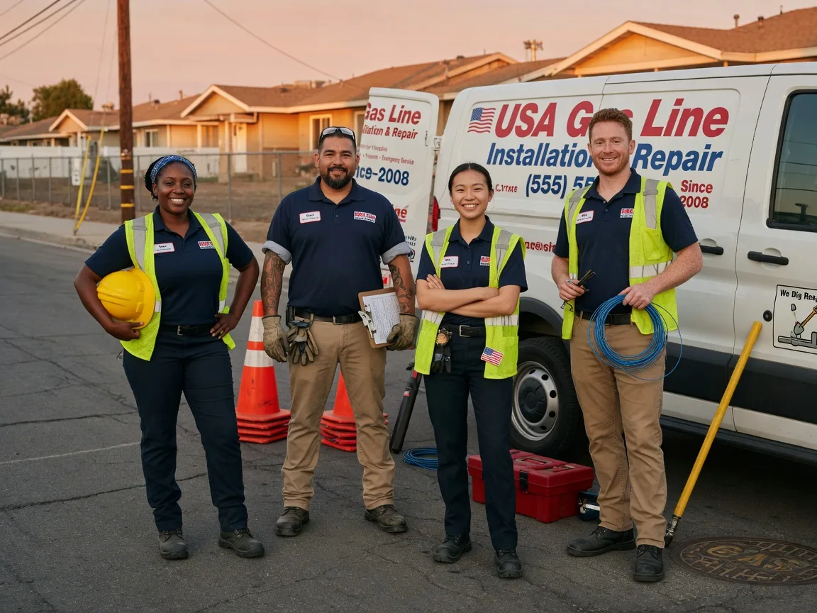 Gas Line Installation company in Kingsley, PA